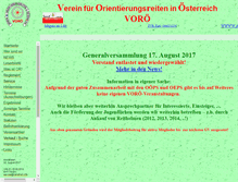 Tablet Screenshot of orientierungsreiten.net